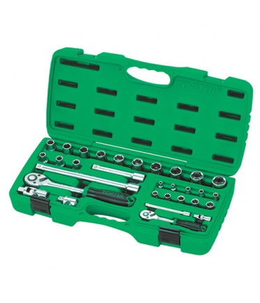 Набор инструмента 1/2" и 1/4" 31ед. GAAI3103 TOPTUL